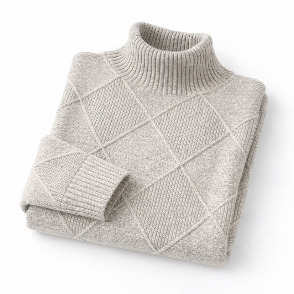 Angela || Jersey Moderno con Cuello Alto