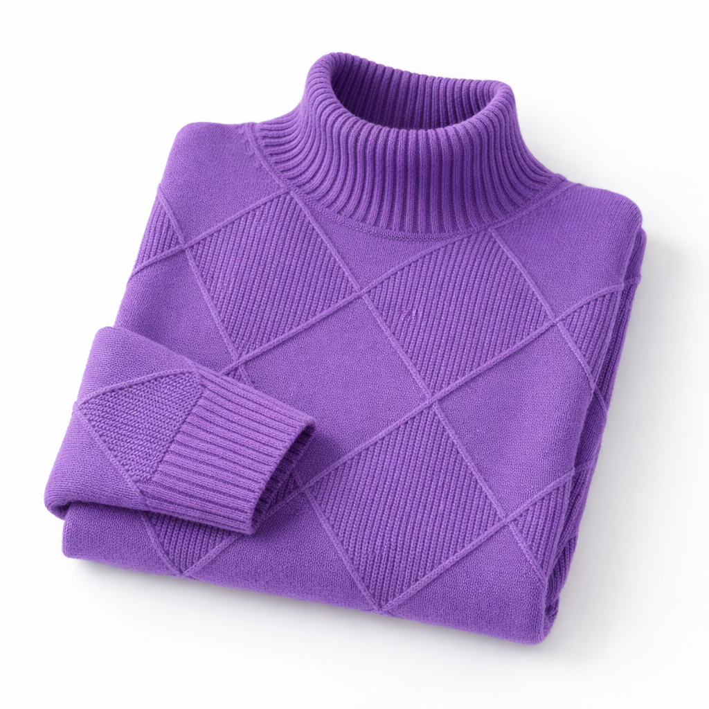 Angela || Jersey Moderno con Cuello Alto