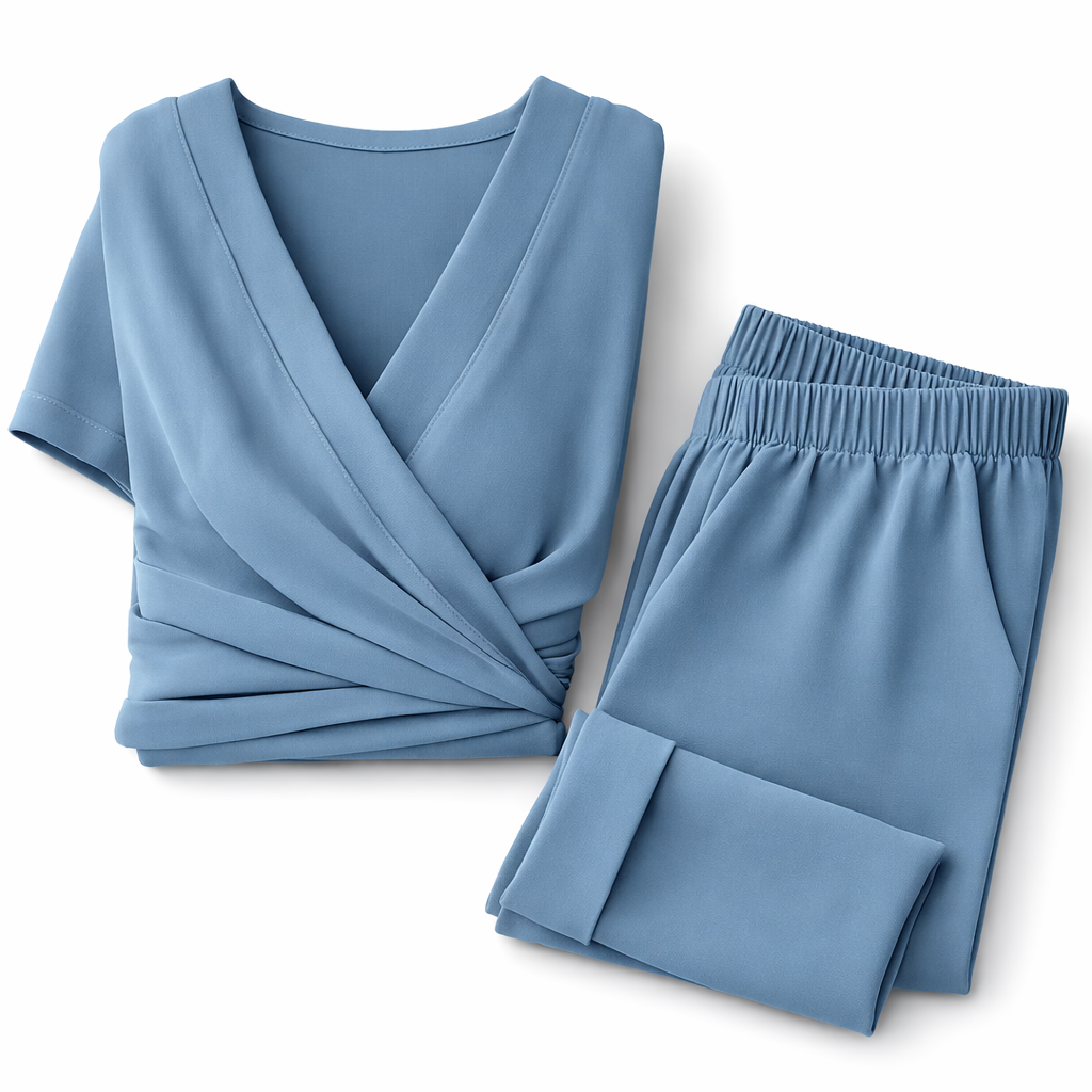 Tyria || Conjunto Vintage de Dos Piezas