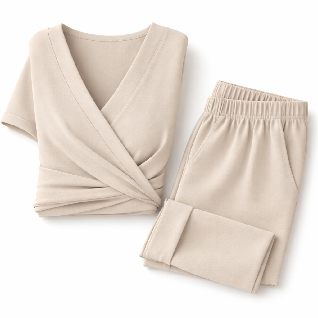 Tyria || Conjunto Vintage de Dos Piezas