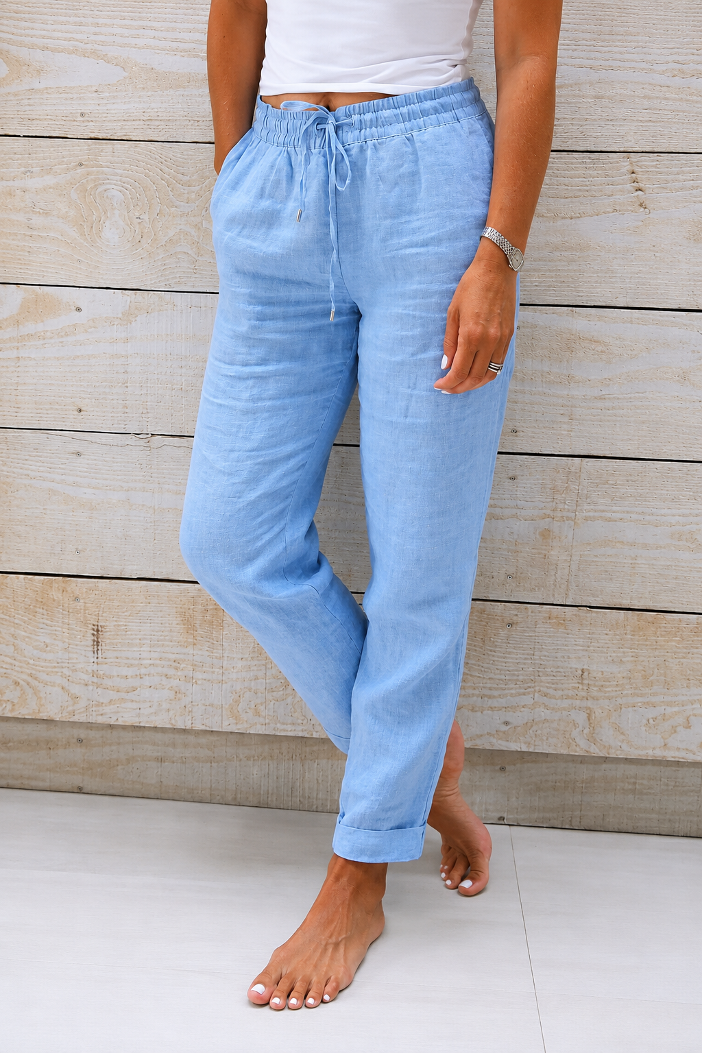 VERA || PANTALÓN FINO HOLGADO