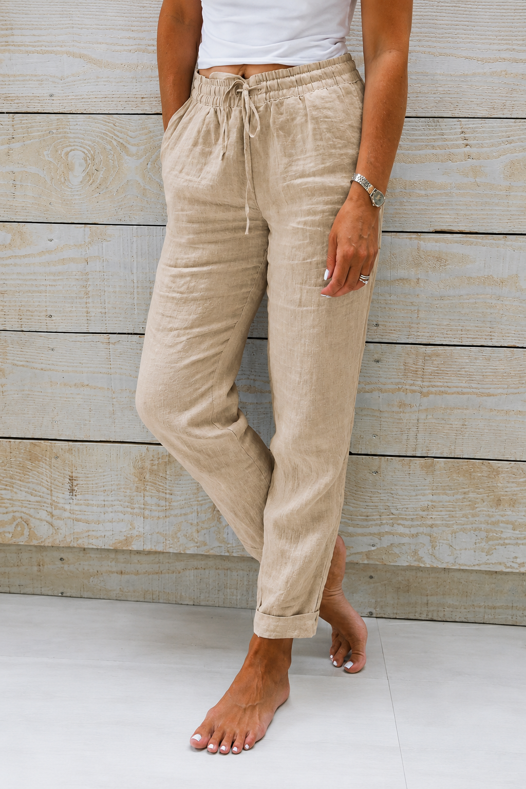 VERA || PANTALÓN FINO HOLGADO