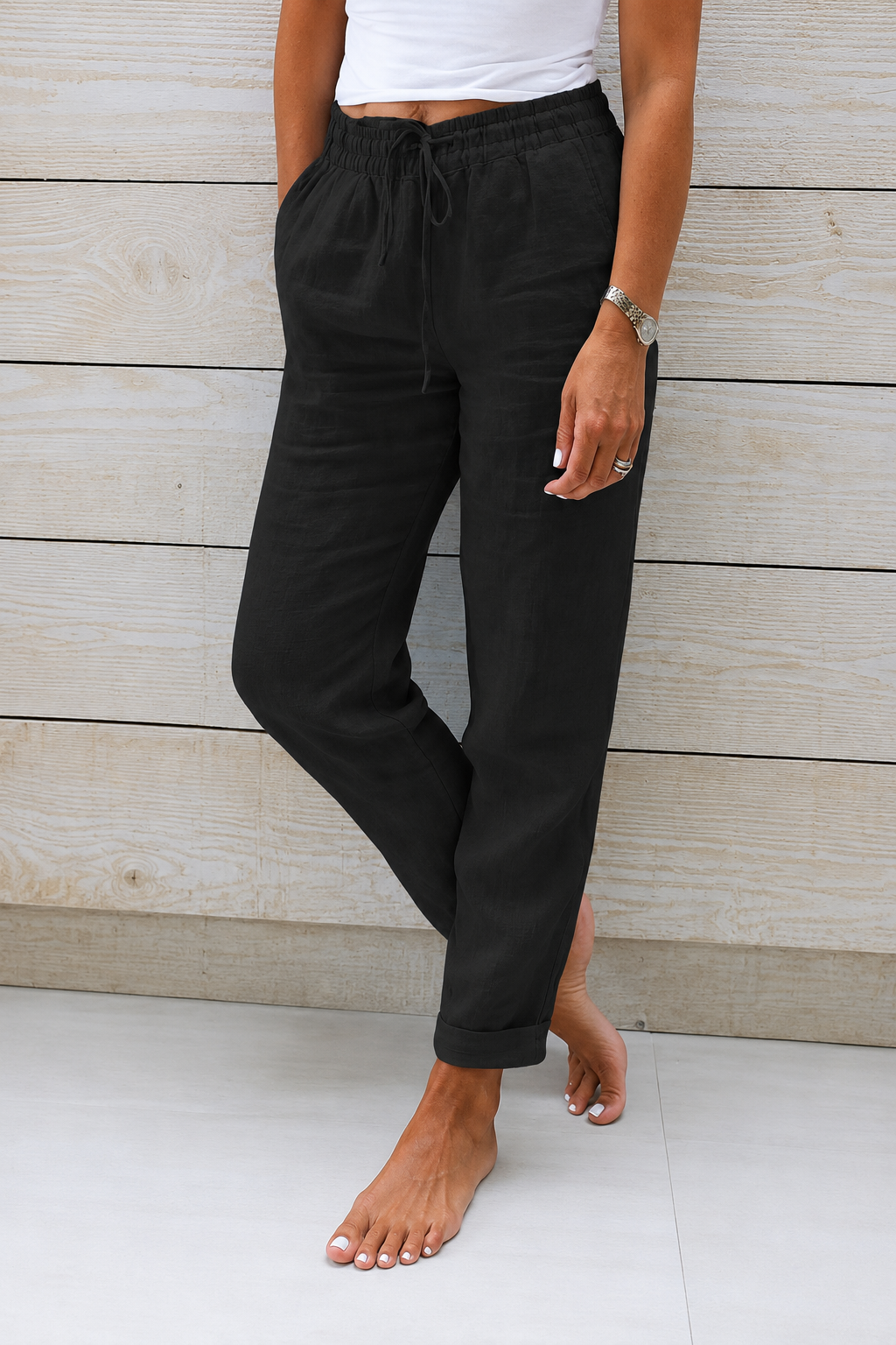 VERA || PANTALÓN FINO HOLGADO