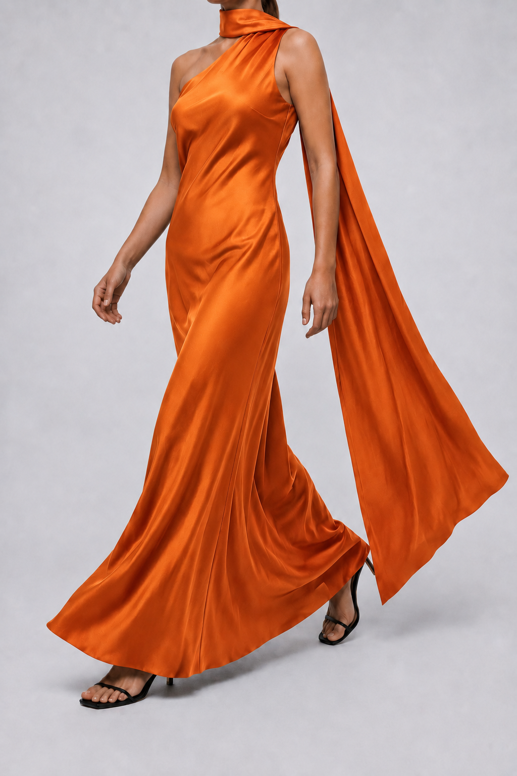 AURI || VESTIDO SATIN ELEGANTE
