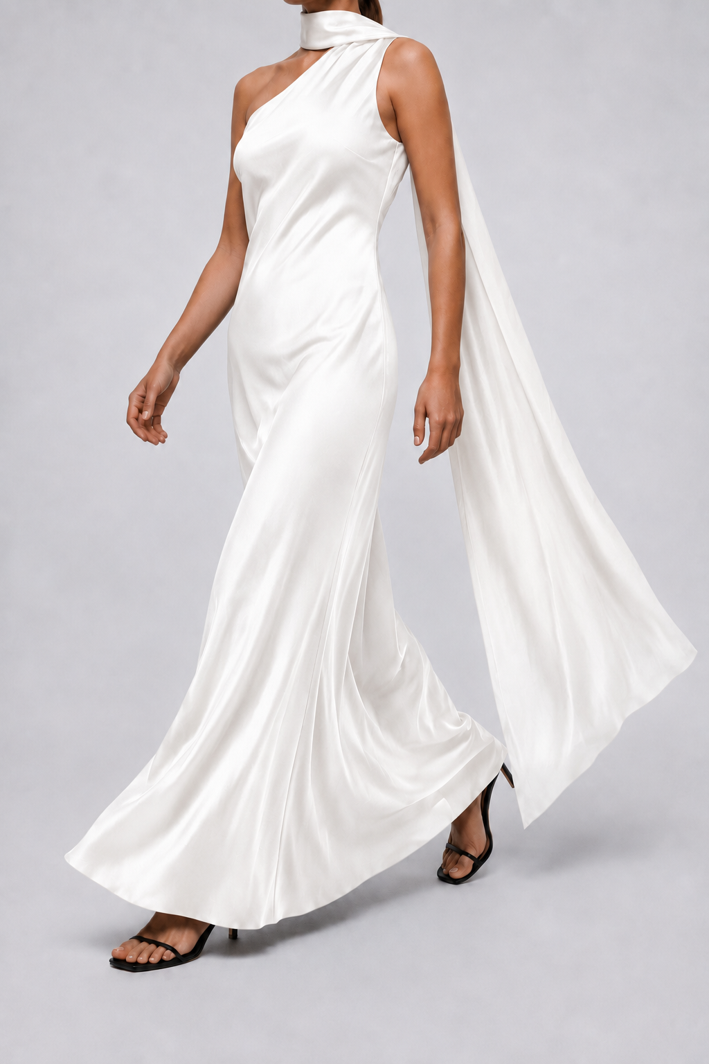 AURI || VESTIDO SATIN ELEGANTE
