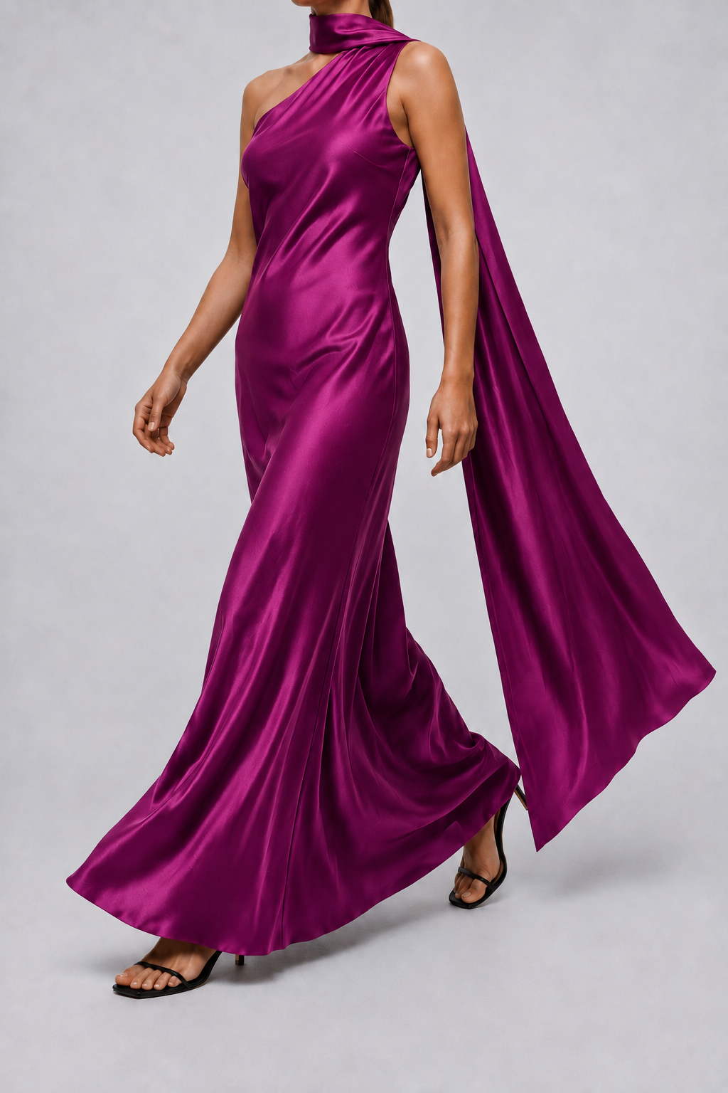 AURI || VESTIDO SATIN ELEGANTE
