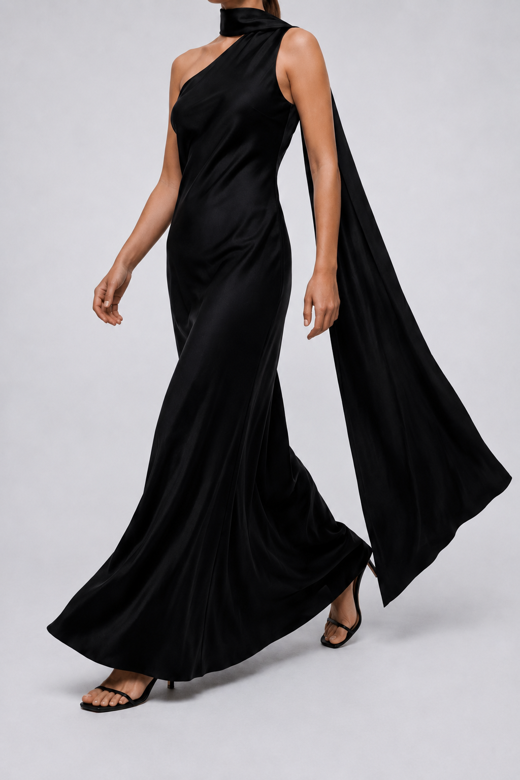 AURI || VESTIDO SATIN ELEGANTE