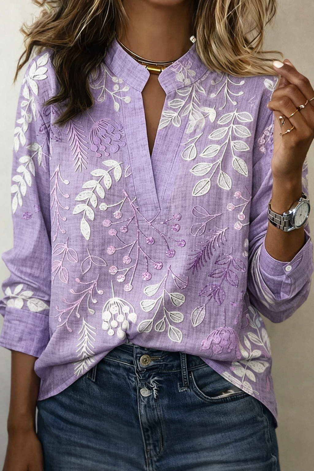 LIORA || BLUSA FLORAL CHIC