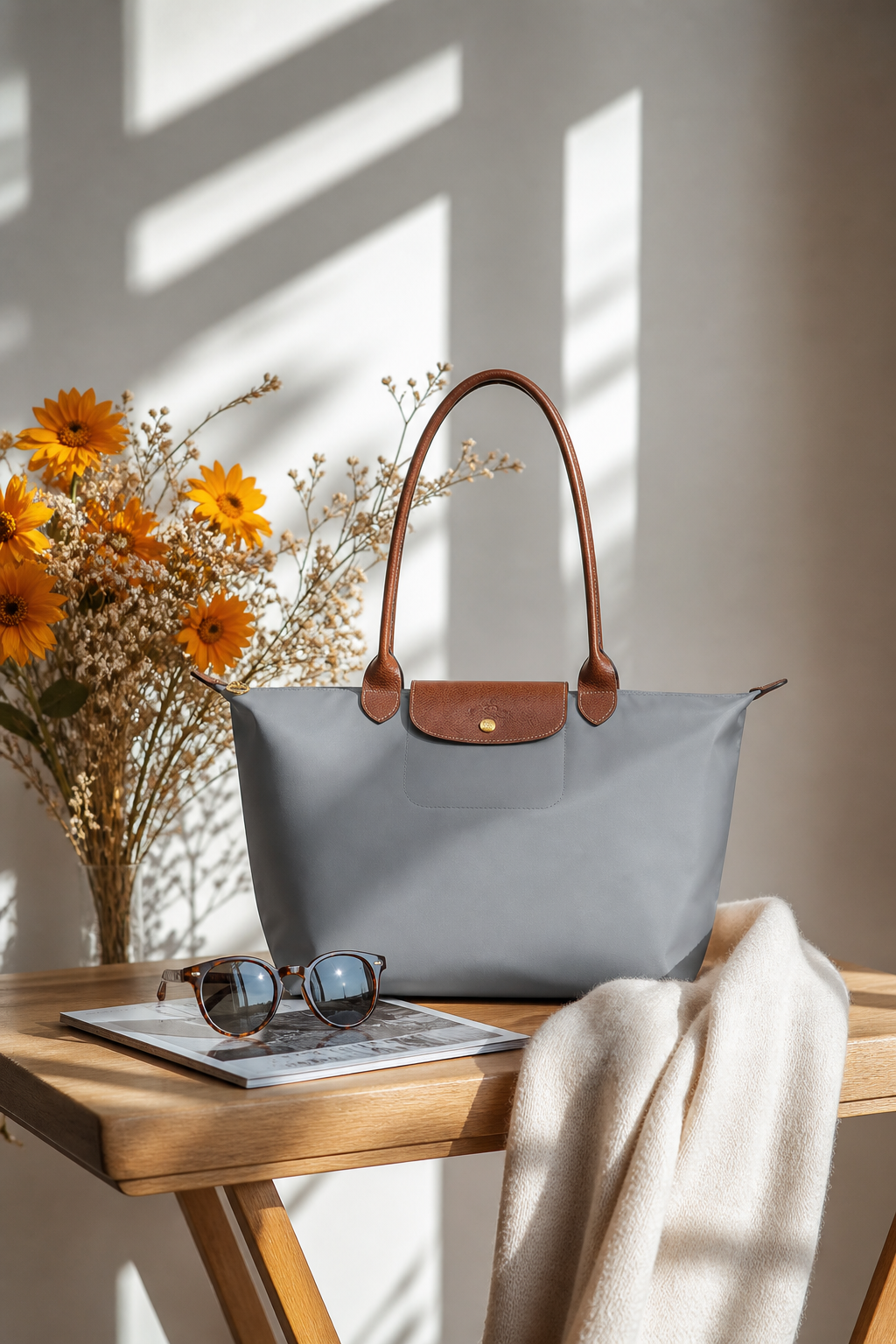 CAMILLE || TOTE GRIS CLASSIC