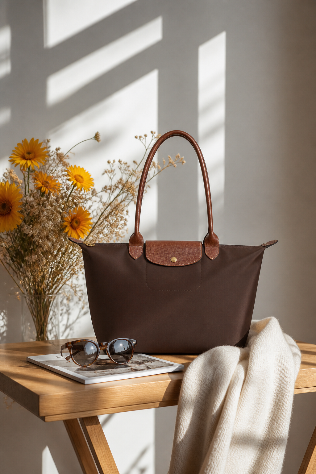 CAMILLE || TOTE MARRÓN CLASSIC