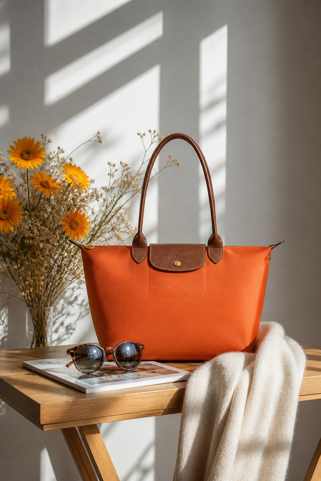 CAMILLE || TOTE NARANJA CLASSIC