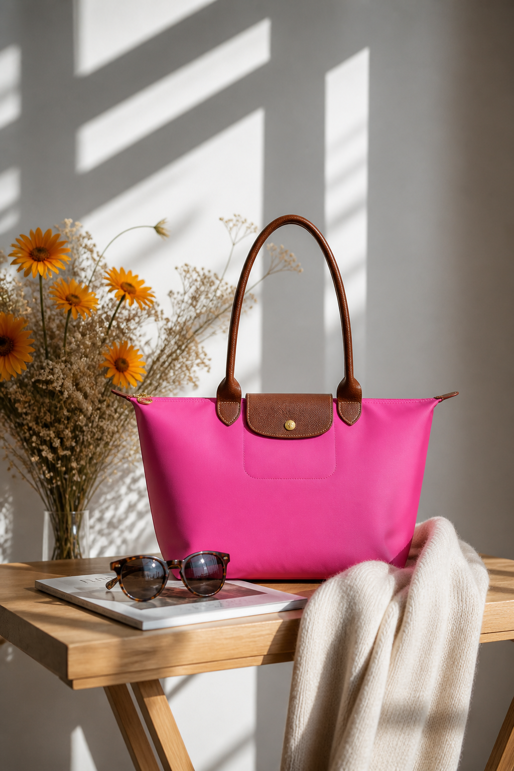 CAMILLE || TOTE ROSA CLASSIC