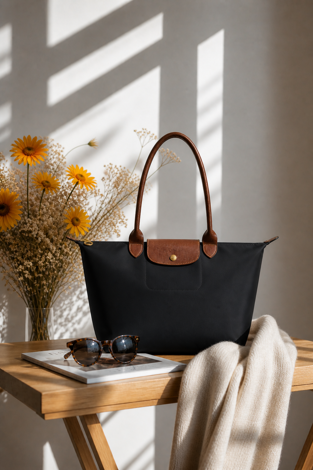 CAMILLE || TOTE NEGRO CLASSIC