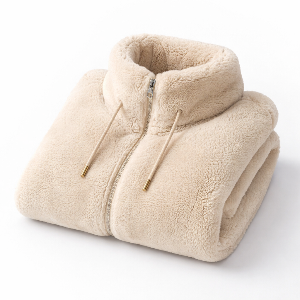 Zada || Chaqueta Suave con Cremallera