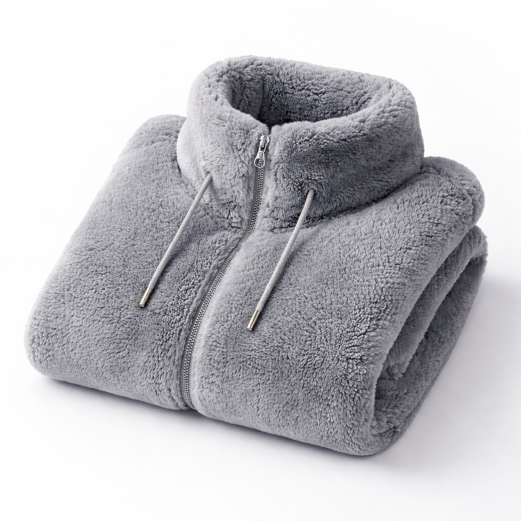 Zada || Chaqueta Suave con Cremallera