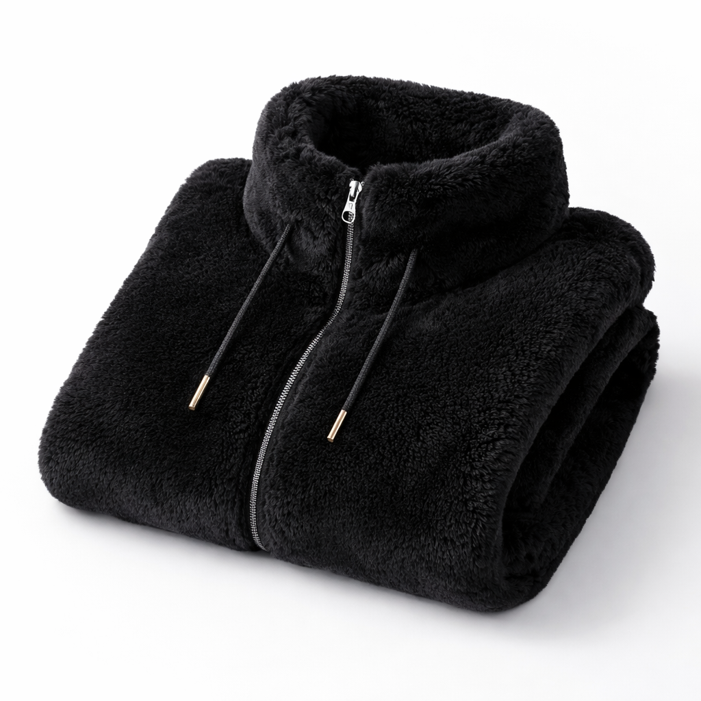 Zada || Chaqueta Suave con Cremallera