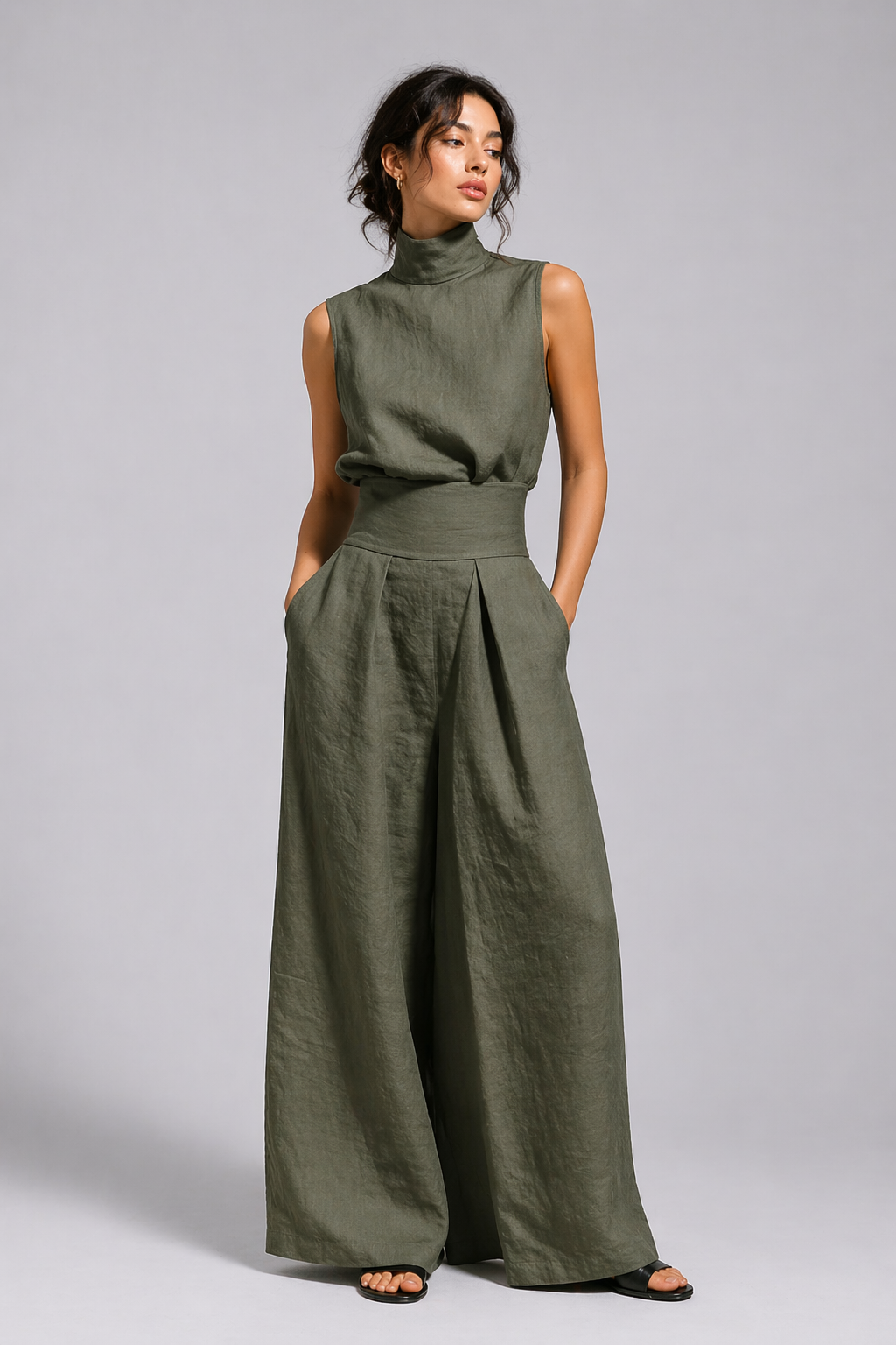 BELÉN || MINIMALIST LINEN SET