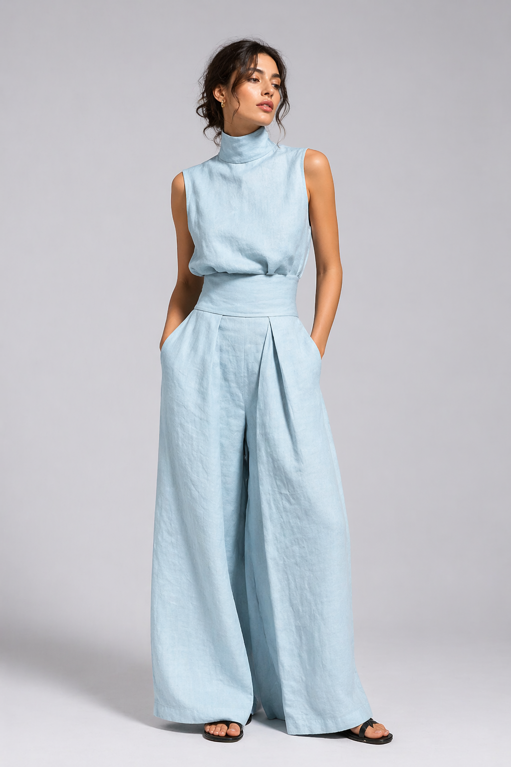 BELÉN || MINIMALIST LINEN SET
