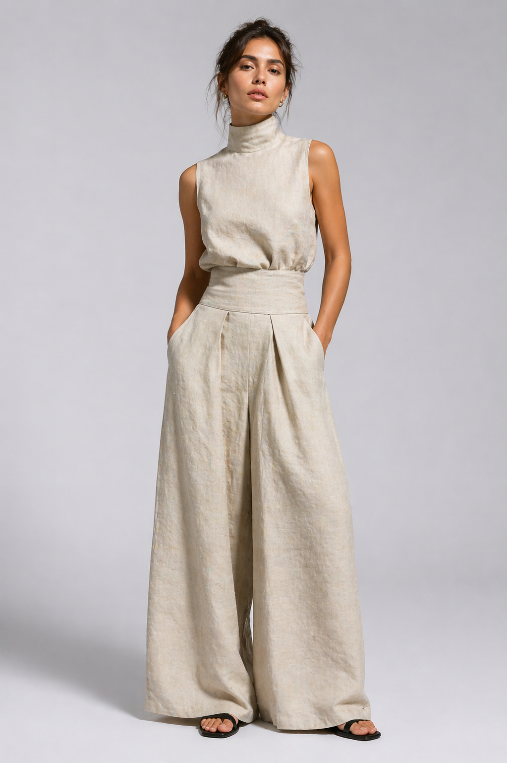 BELÉN || MINIMALIST LINEN SET