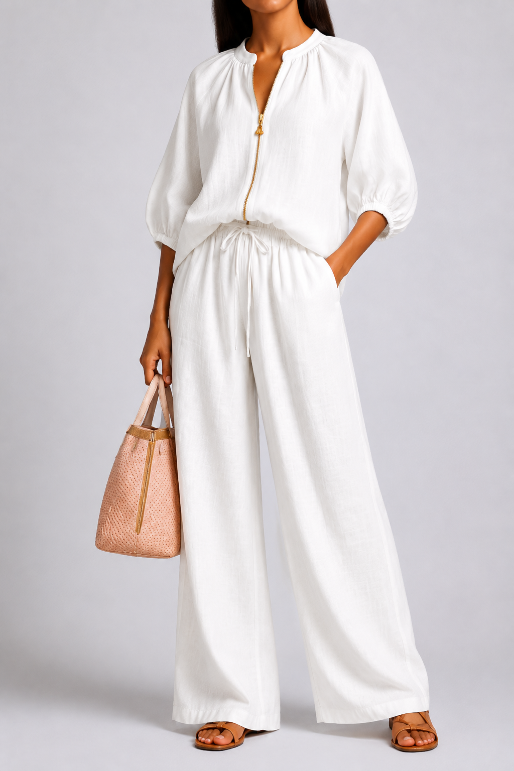 BIANCA || LOUNGE LINEN SET