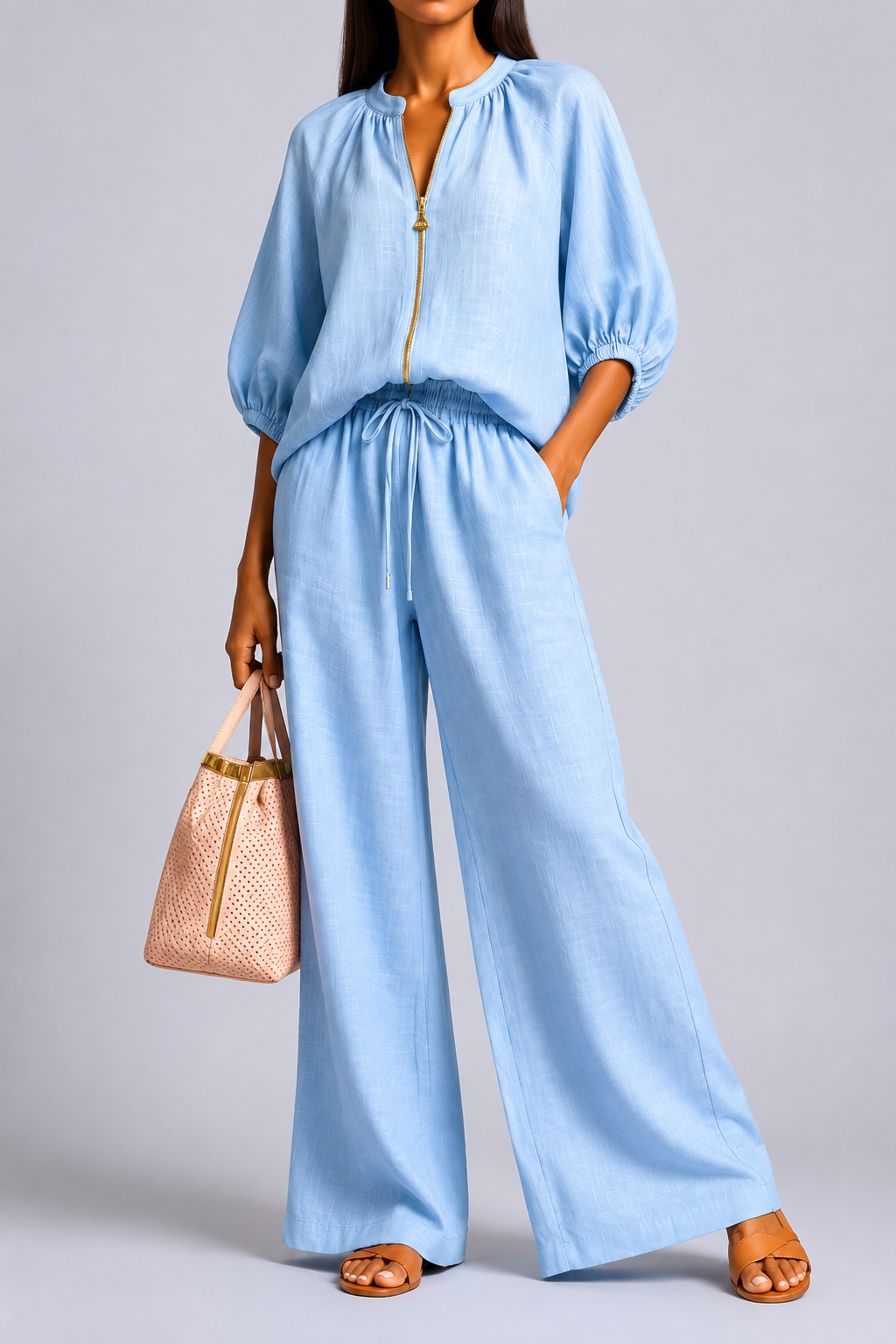 BIANCA || LOUNGE LINEN SET