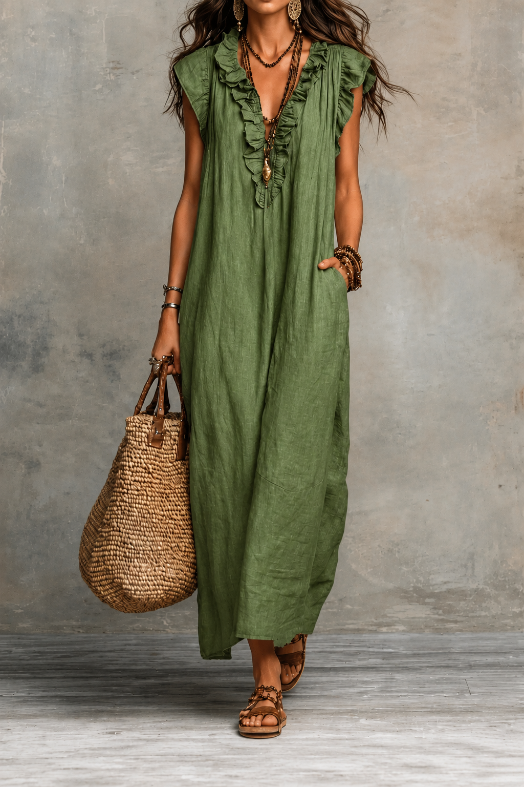 GRACE || VESTIDO SOFT BOHO