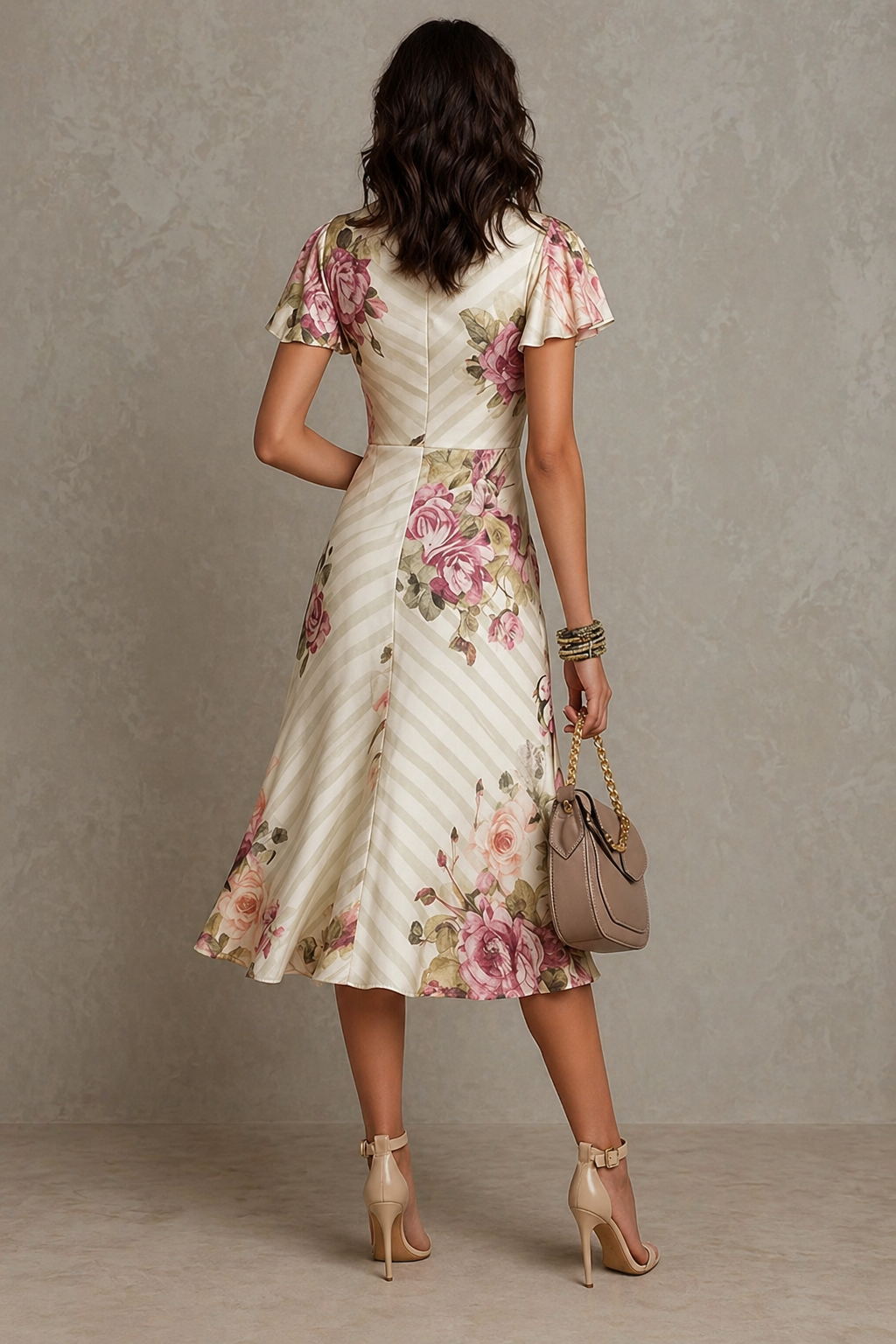 VELA || VESTIDO MIDI VINTAGE