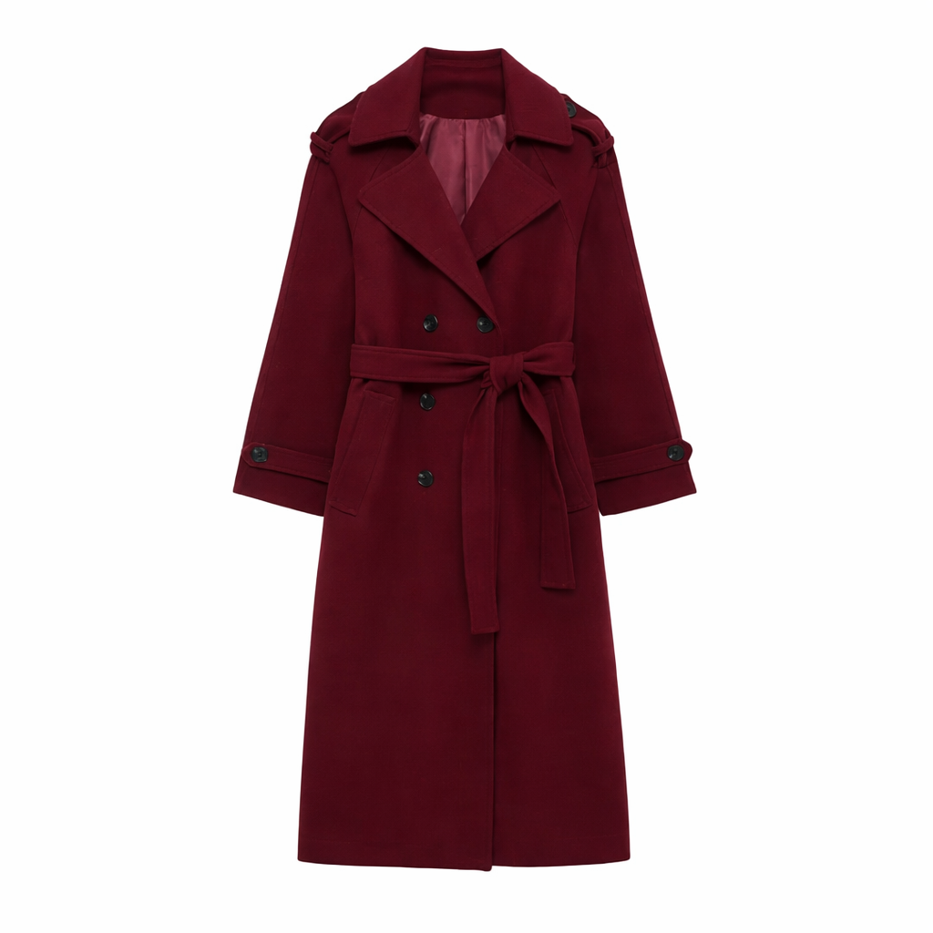 Chloe || Abrigo Largo de Lana