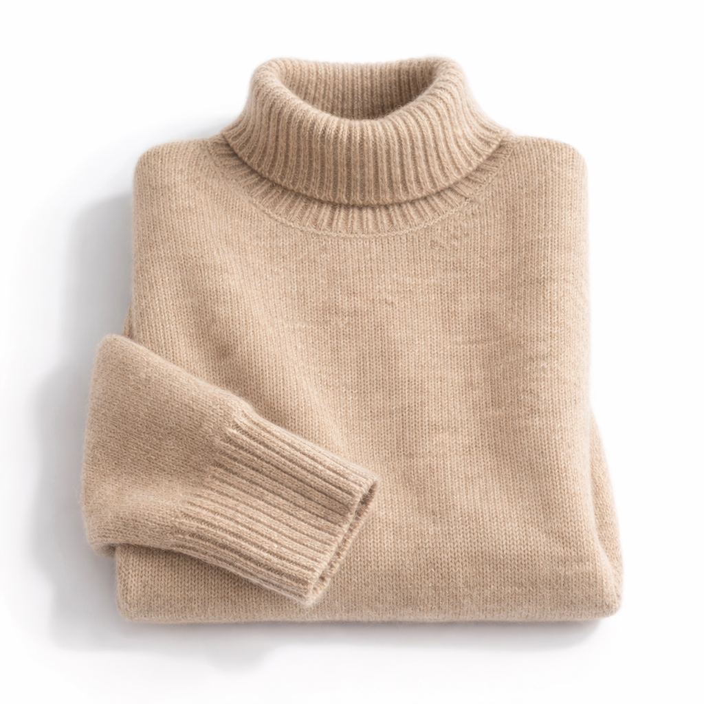 Lina || Jersey Suave de Cuello Alto