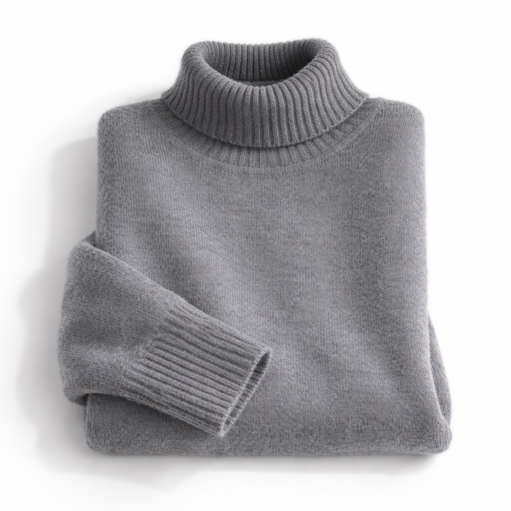 Lina || Jersey Suave de Cuello Alto