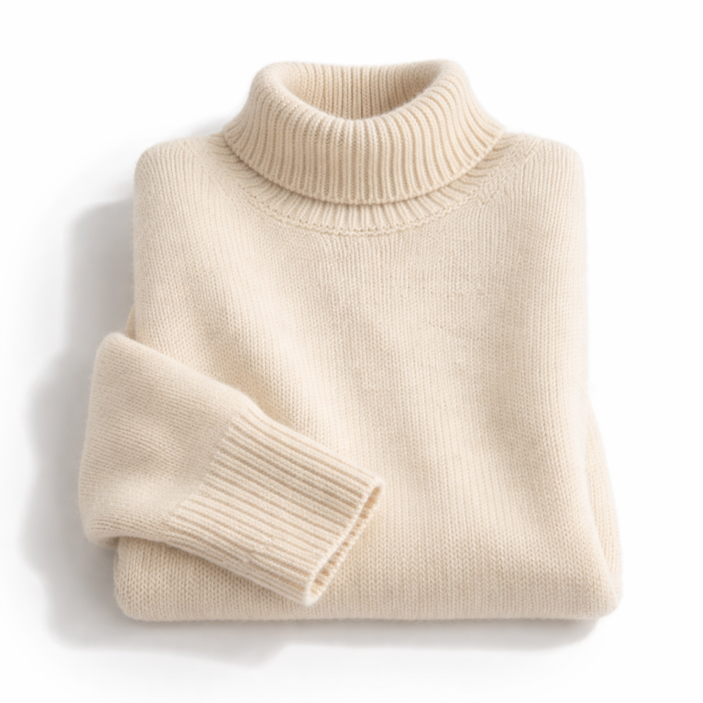 Lina || Jersey Suave de Cuello Alto