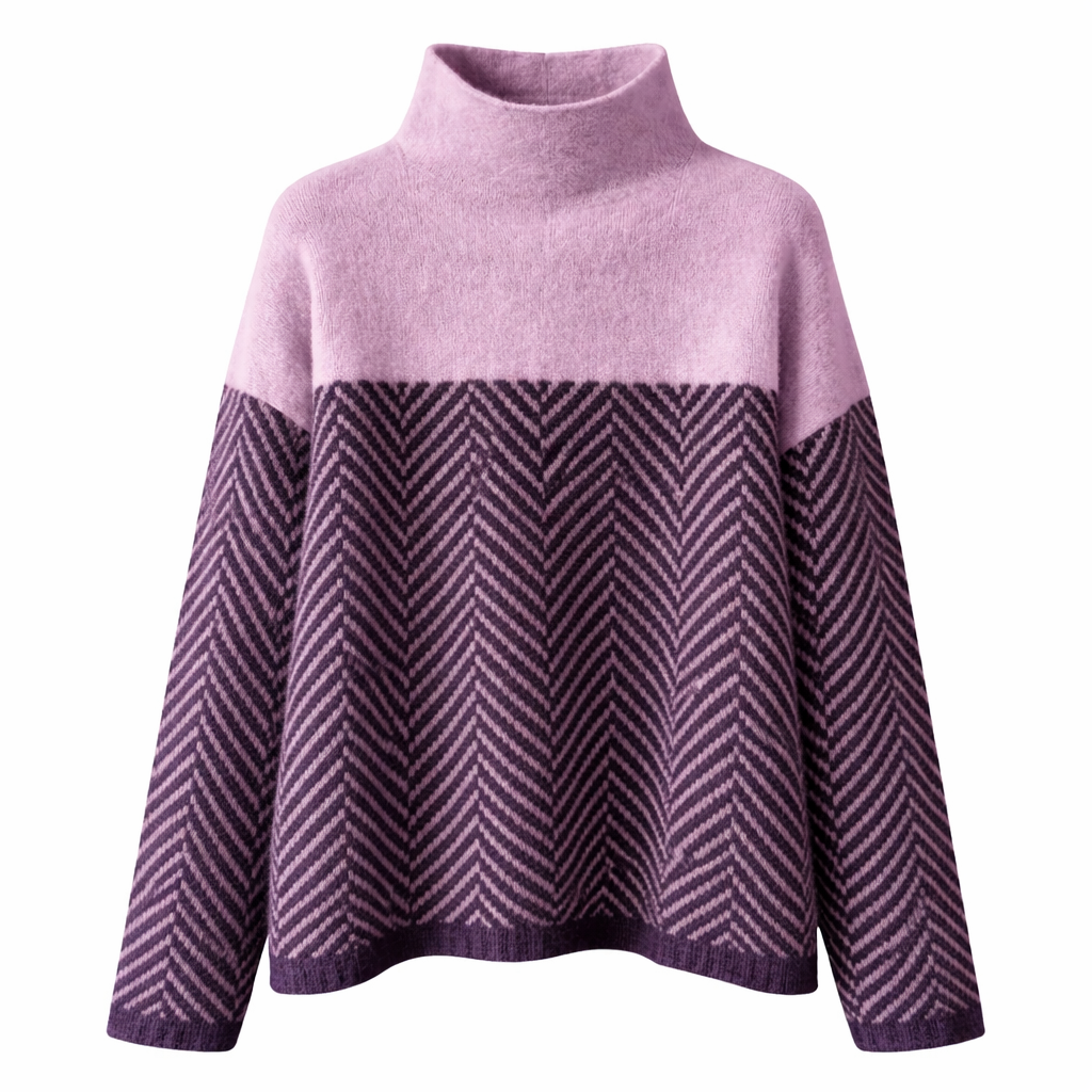Amanda || Jersey Oversize con Cuello