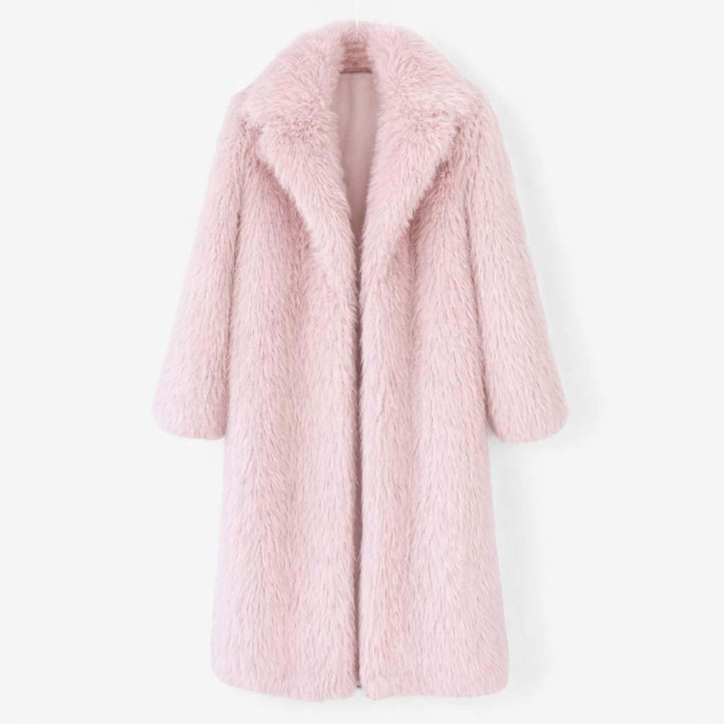 Iris || Abrigo Largo de Pelo y Elegante