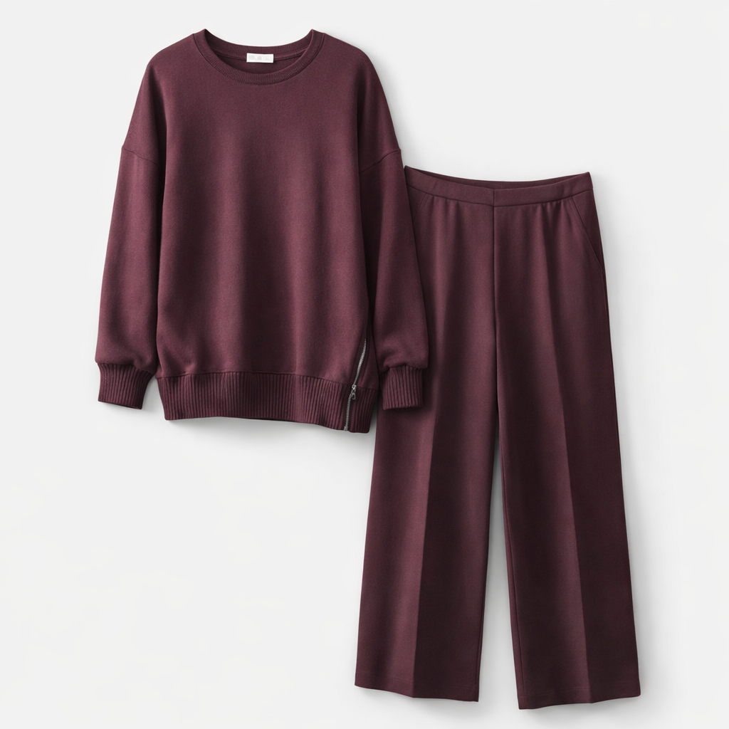 Selena || Conjunto Holgado con Sudadera