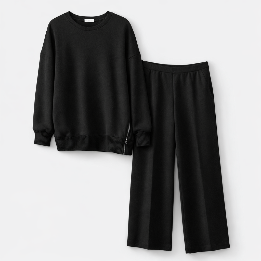 Selena || Conjunto Holgado con Sudadera