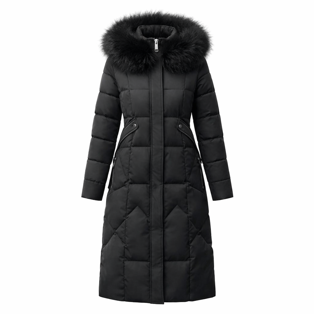 Senna || Abrigo Largo con Plumón Acolchado