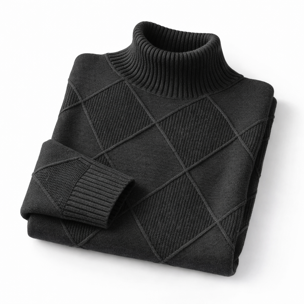 Angela || Jersey Moderno con Cuello Alto