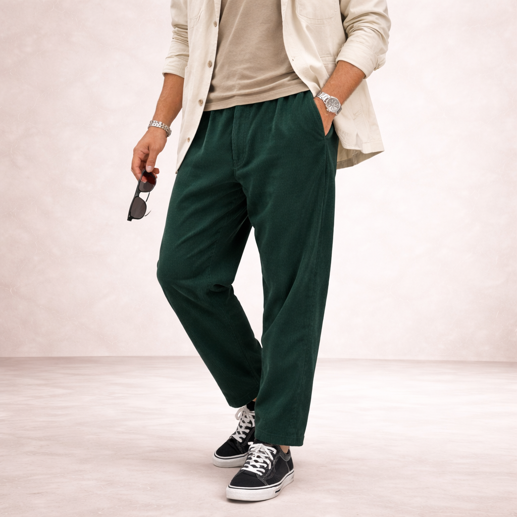Marvin || Pantalones Chinos de Terciopelo