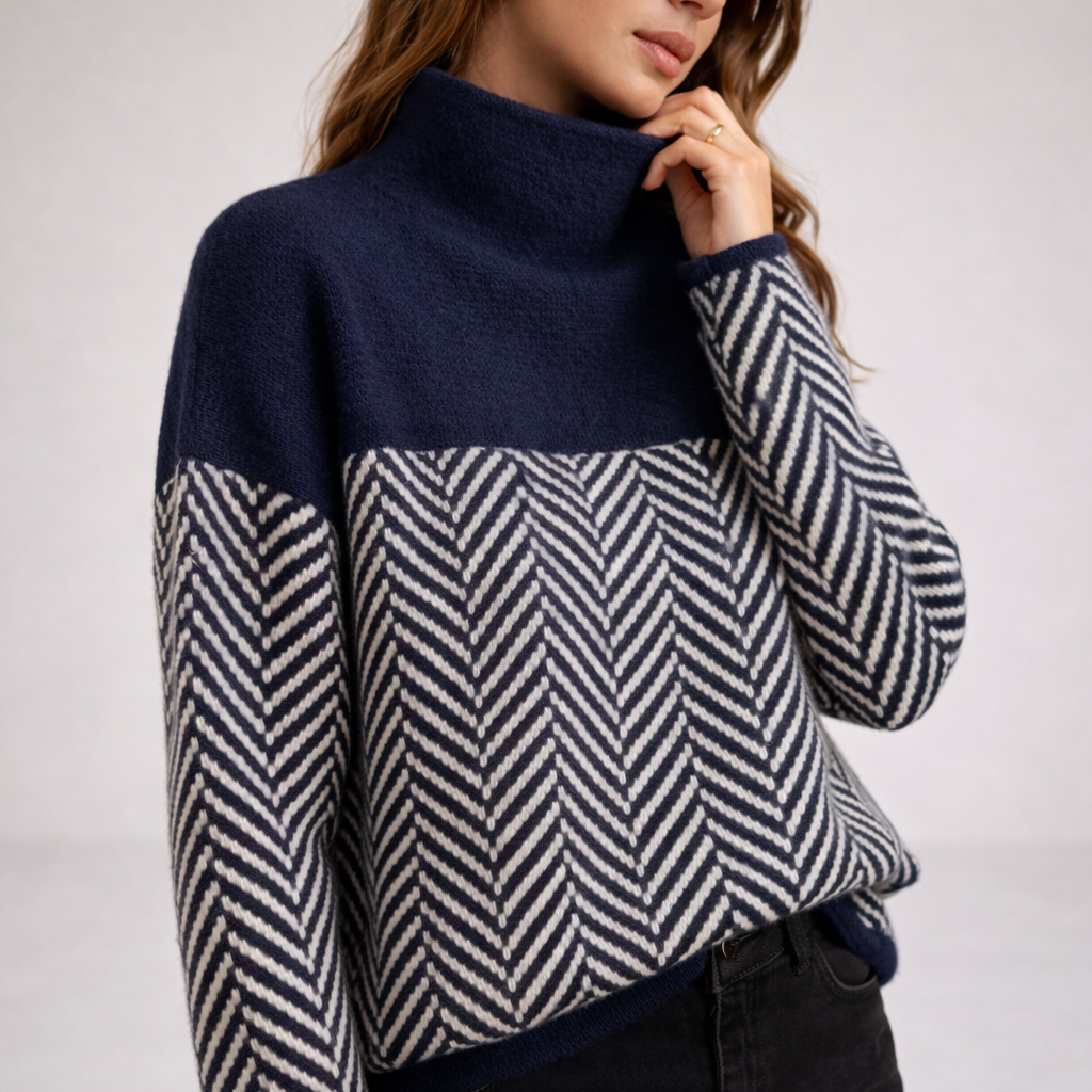 Amanda || Jersey Oversize con Cuello