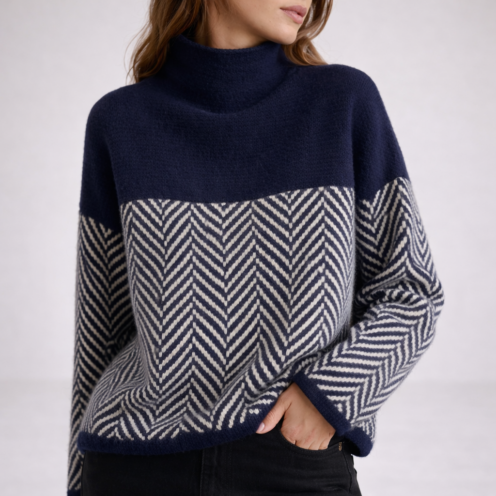 Amanda || Jersey Oversize con Cuello