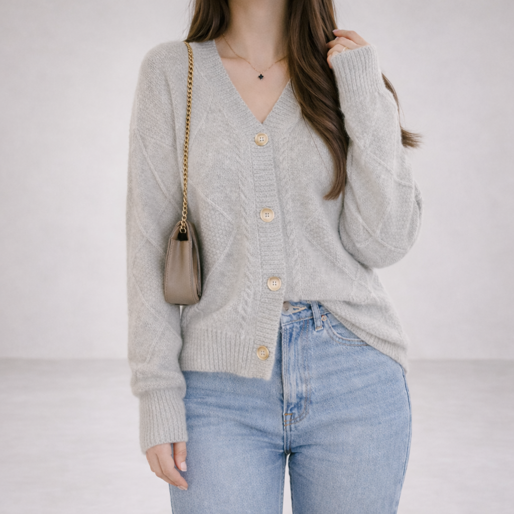 Selva || Jersey Suave Cárdigan
