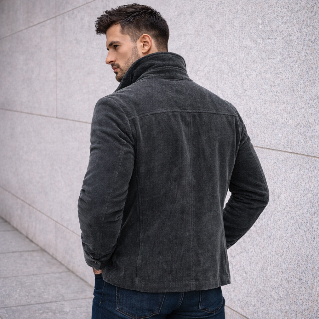 Delta || Chaqueta de Terciopelo Acanalado