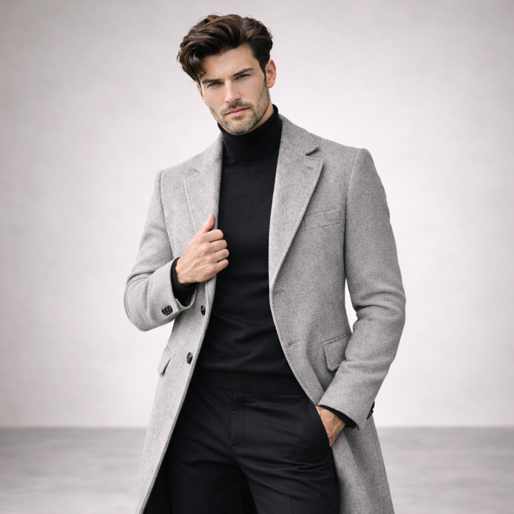 Chris || Abrigo de Invierno de Lana