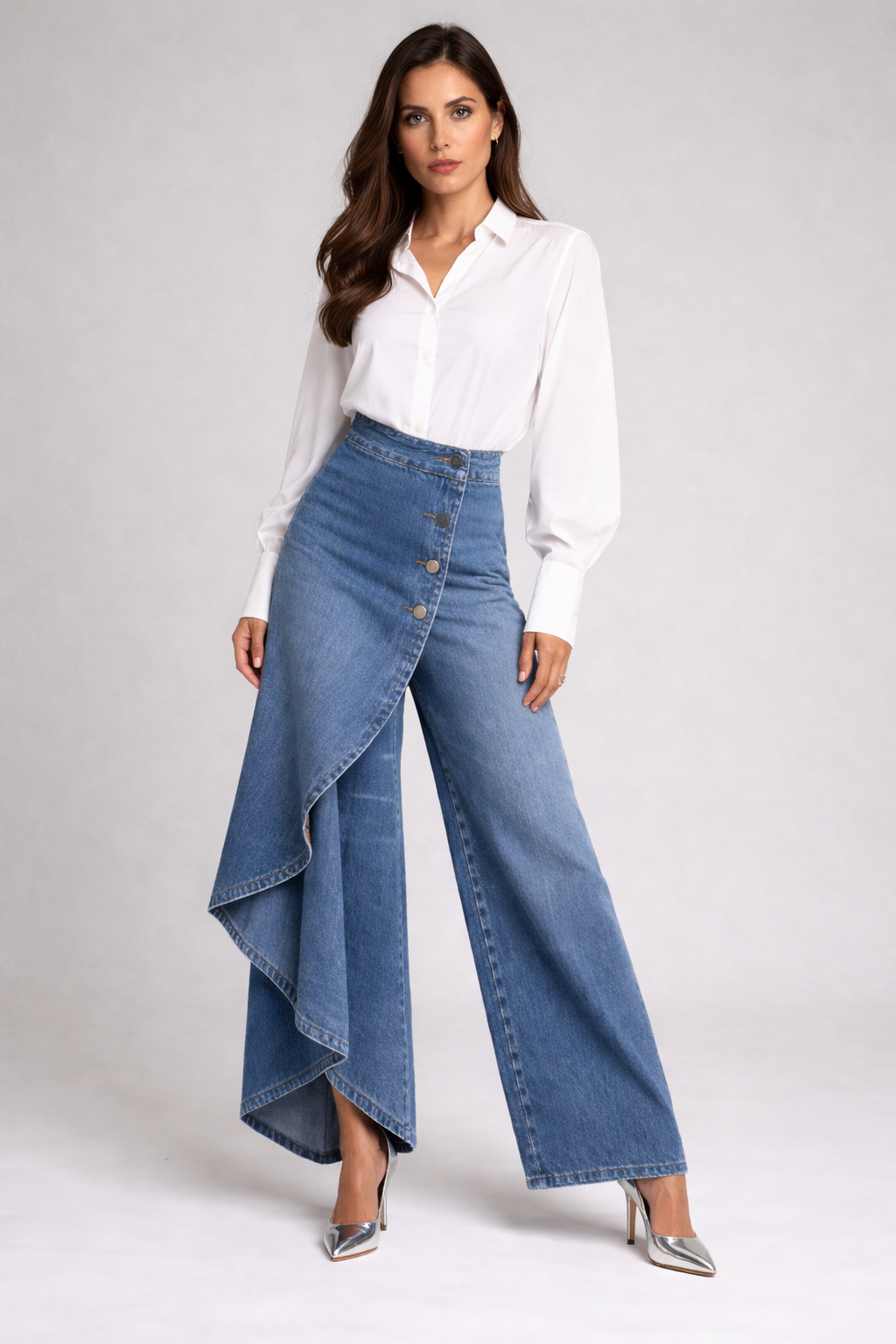 TINA || JEANS DEMI ASIMÉTRICOS