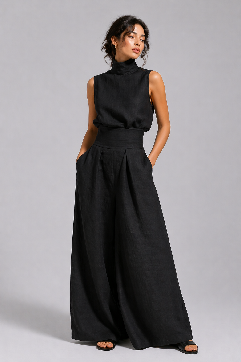 BELÉN || MINIMALIST LINEN SET