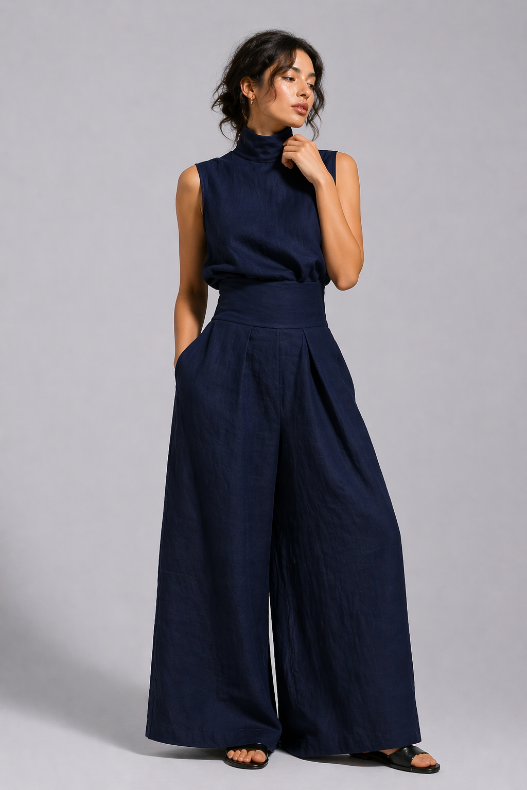 BELÉN || MINIMALIST LINEN SET