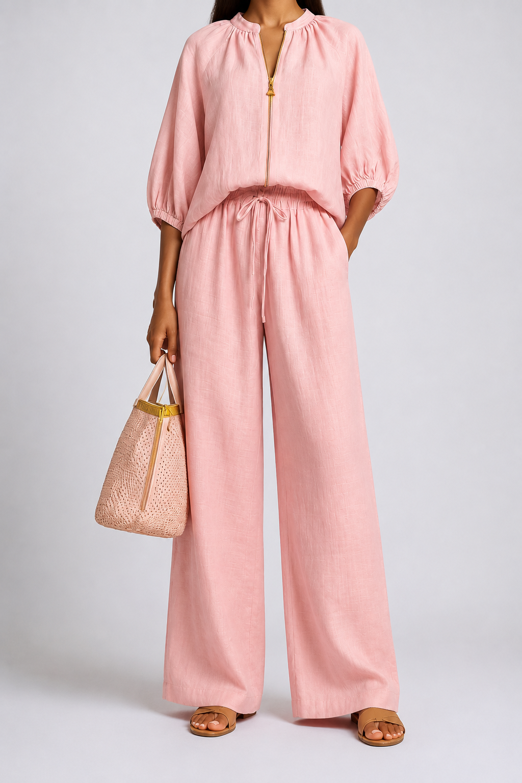 BIANCA || LOUNGE LINEN SET
