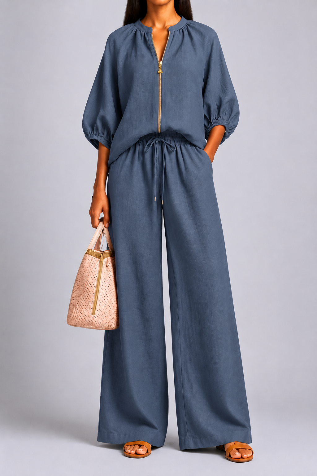 BIANCA || LOUNGE LINEN SET