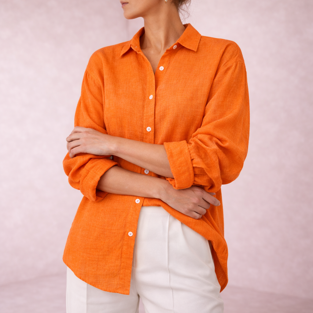 Mussa || Blusa Oversize Abotonada