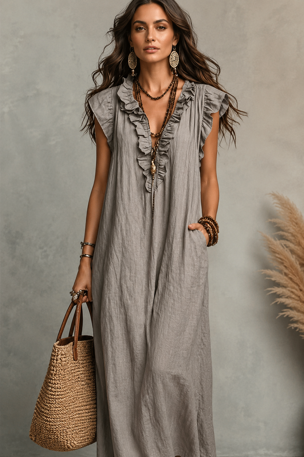 GRACE || VESTIDO SOFT BOHO